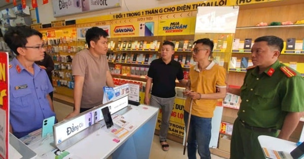 Tạm giữ cán bộ cửa hàng Điện máy Xanh trộm cắp 18 chiếc điện thoại