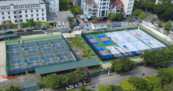 Vụ sân pickleball 'mọc' trên đất dự án KĐT mới Cầu Giấy: Ngừng cung cấp dịch vụ điện, nước đối với công trình vi phạm