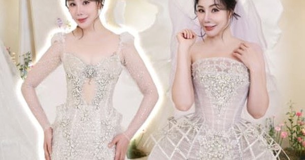 4 bộ váy cưới đính pha lê đắt tiền của cô dâu Hồ Quỳnh Hương