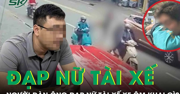 Lời khai của người đàn ông xuống ô tô đạp ngã nữ tài xế xe ôm