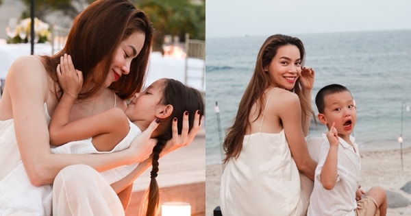 Cặp song sinh nhà Hồ Ngọc Hà gây thương nhớ bởi vóc dáng thừa hưởng từ bố mẹ