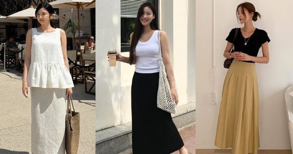 10 cách mặc chân váy dài nhẹ mát và đẹp ngẩn ngơ trong mùa hè