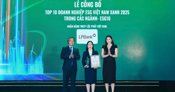 LPBank liên tiếp giành 2 giải thưởng ESG danh giá, khẳng định vị thế tài chính bền vững