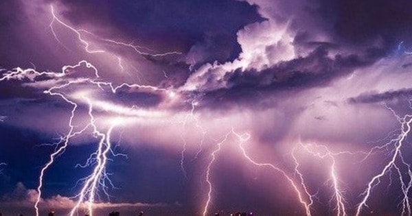 Các khu vực có khả năng xảy ra lốc, sét, mưa đá và gió giật mạnh ngày 5/7