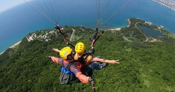 Một du khách tử vong khi chơi dù lượn tại bán đảo Sơn Trà