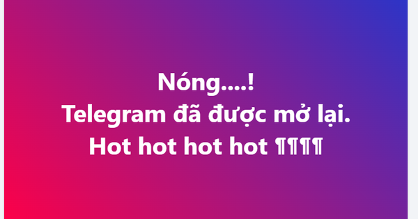 Telegram truy cập được trở lại ở Việt Nam