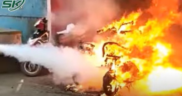 Công an bắt khẩn gã chồng tàn ác nghi cài mìn kích nổ xe máy khiến vợ nguy kịch