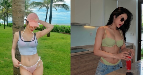 Thời trang đi biển 'gây sốt' của bà mẹ 2 con Diệp Lâm Anh