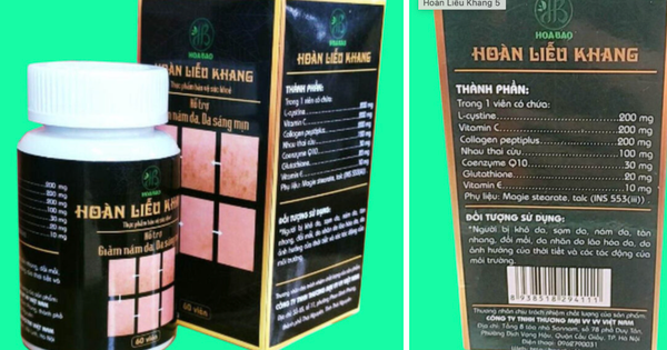 17 sản phẩm thực phẩm bảo vệ sức khỏe thuộc diện thu hồi giấy công bố