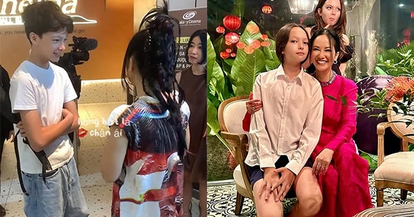 Diện mạo như soái ca ở tuổi 13 của con trai diva Hồng Nhung