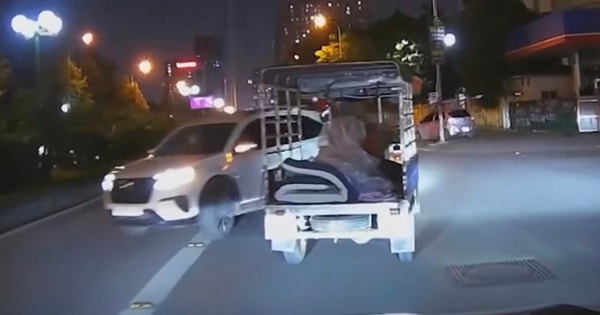 Nhân chứng kể lại khoảnh khắc thoát nạn trước khi xảy ra vụ ô tô tông liên hoàn ở Hà Nội