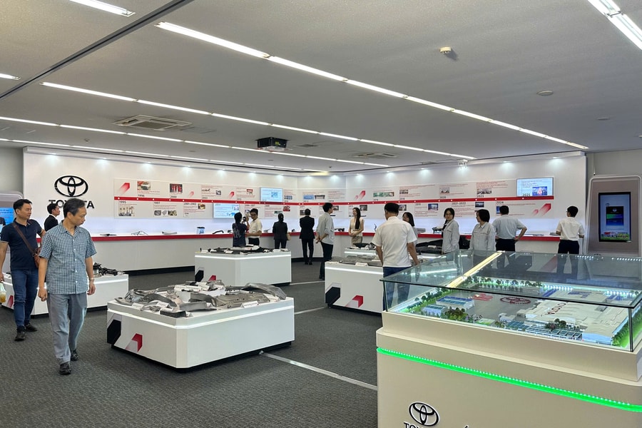 Toyota Việt Nam xuất khẩu hơn 1.000 linh kiện nội địa hóa trong 30 năm hoạt động