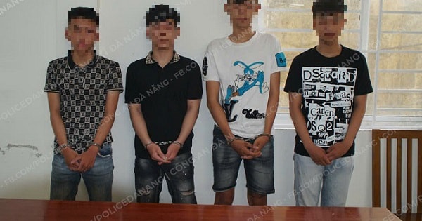 Nhóm thanh niên tuổi teen gây ra nhiều vụ cướp nguy hiểm tại Đà Nẵng