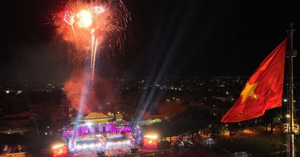 Huế bắn pháo hoa tầm cao, miễn vé tham quan di tích ngày 2/9 cho người Việt Nam