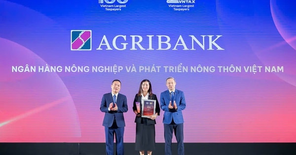 Agribank lọt Top 20 doanh nghiệp nộp ngân sách lớn nhất Việt Nam 2025
