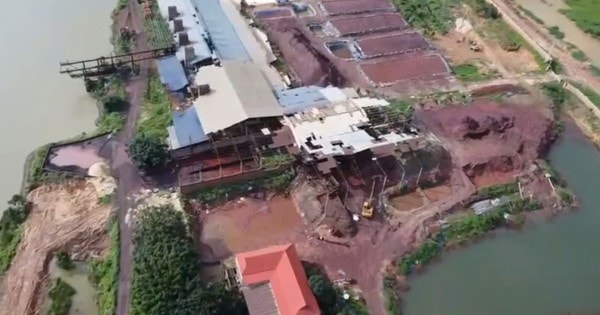 3 đối tượng đổ trái phép hơn 900 tấn chất thải ra môi trường