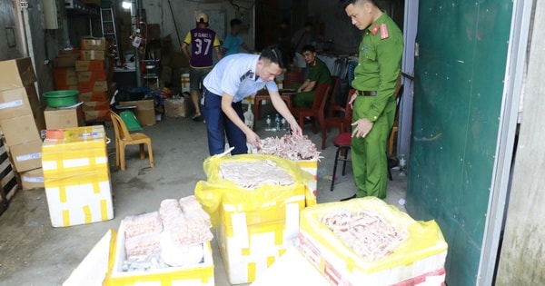 Phát hiện hàng nghìn chân gà, xúc xích, nem chua không rõ nguồn gốc