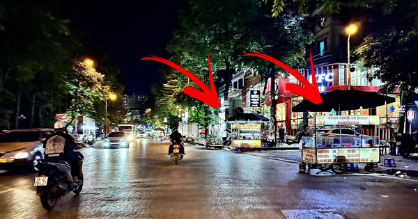 Hà Nội: 300m đường, 30 ô tô đỗ sau biển cấm, hàng chục quán lấn chiếm vỉa hè ở phường Hoàng Liệt