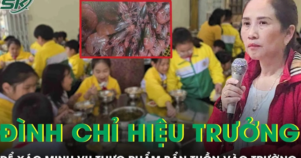 Sau vụ thực phẩm bẩn tuồn vào trường tiểu học ở Lâm Đồng, Hiệu trưởng bị đình chỉ để xác minh