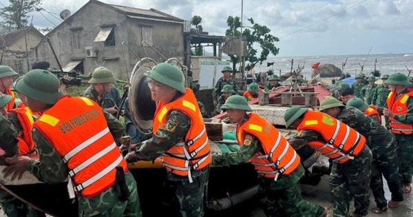 Quân đội sẵn sàng mọi biện pháp ứng phó bão số 11