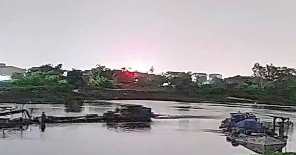 Hải Phòng: Bắt giữ phương tiện khai thác cát trái phép trên sông Sặt