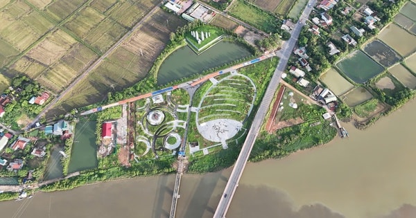 Cận cảnh dự án Công viên Thống nhất tại Khu di tích đôi bờ Hiền Lương - Bến Hải