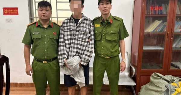 Bắt đối tượng trộm cắp tại siêu thị Circle K ở Hà Nội