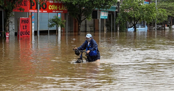 Đợt mưa kèm không khí lạnh ở miền Bắc tác động thế nào đến các vùng còn ngập úng?