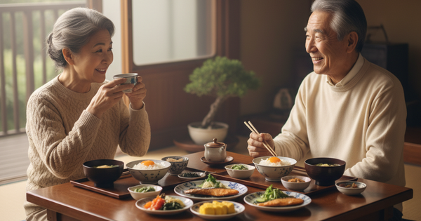 12 bí quyết trong chế độ ăn giúp người Nhật sống thọ