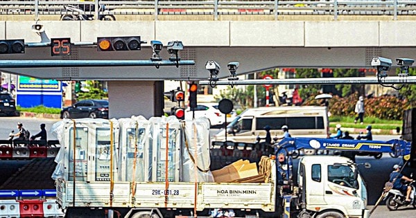 Gần 2 tháng, chỉ 3 camera AI đã phát hiện hơn 18.000 trường hợp vi phạm giao thông