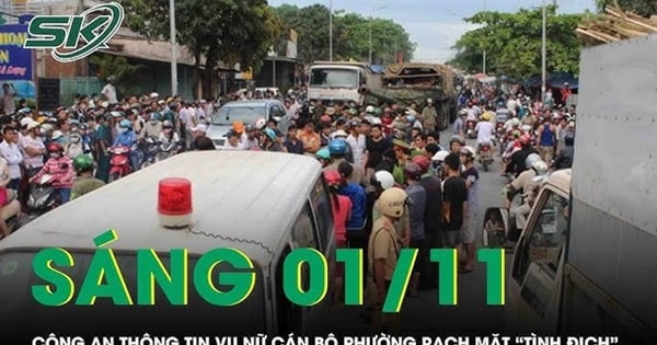 Sáng 1/11: Công an thông tin vụ nữ cán bộ phường đánh ghen, rạch mặt 'tình địch' tại bữa nhậu