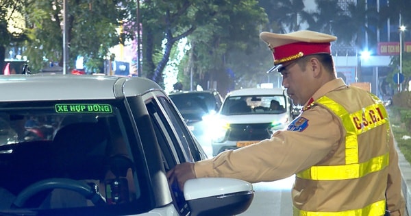 Huế xử lý hàng loạt trường hợp vi phạm nồng độ cồn trong ngày đầu ra quân đợt cao điểm