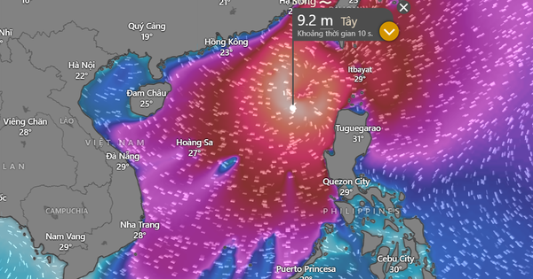 Bão số 14 gây sóng cao 9 mét, Bộ Xây dựng yêu cầu kiểm đếm tàu thuyền, không để mất liên lạc