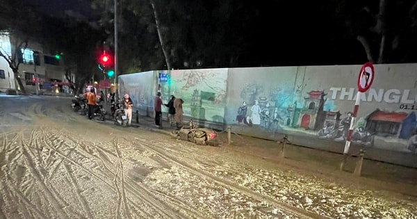 MRB Hà Nội bác tin đồn bùn nhão gây trơn trượt trên phố liên quan đến Metro khoan ngầm