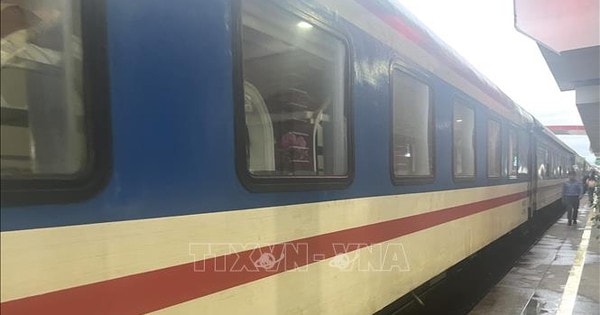 Ngành đường sắt cập nhật lịch chạy tàu do mưa lũ từ ngày 22 - 23/11