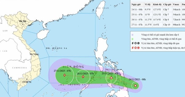 Biển Đông sắp đón bão số 15, miền Trung lại hứng mưa lớn