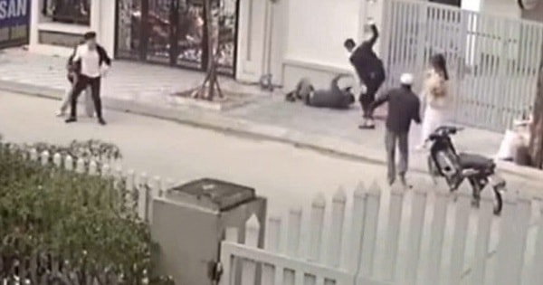 Công an đang xác minh vụ người đàn ông bị đánh ở An Khánh, Hà Nội