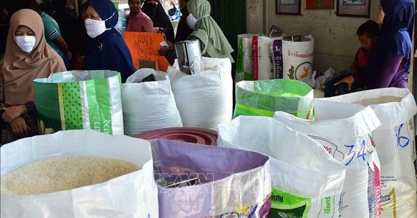 Giá gạo Thái Lan bật lên mức cao nhất bốn tháng do lo ngại nguồn cung