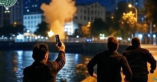 Gã trai kéo theo đồng bọn nổ 3 phát súng, đuổi đánh 'tình địch' rồi cướp tài sản tẩu thoát