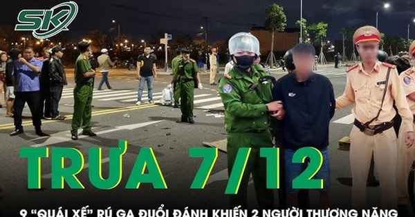 Trưa 7/12: Hãi hùng 9 'quái xế' rú ga đuổi đánh khiến 2 thanh niên bị thương nặng ở Hưng Yên