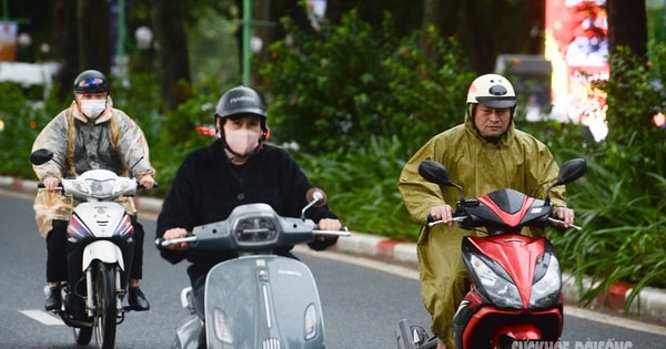 Không khí lạnh mạnh gây mưa lớn và rét buốt cho miền Bắc, miền Trung