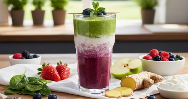 3 công thức sinh tố 'đốt' mỡ bạn có thể tự làm tại nhà
