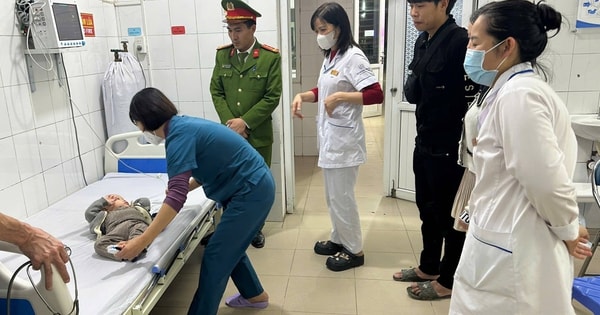 Bé trai 1 tuổi bị hóc dị vật tại chương trình xiếc