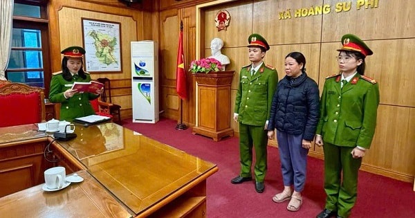 Buông lỏng quản lý, Phó Giám đốc Trung tâm Hành chính công xã Hoàng Su Phì bị khởi tố