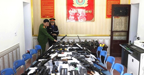 Triệt phá đường dây chế tạo, mua bán, tàng trữ vũ khí quân dụng, bắt 42 đối tượng
