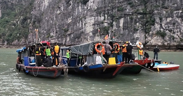 Bắt 30 người trong vụ đánh bạc giữa Vịnh Hạ Long