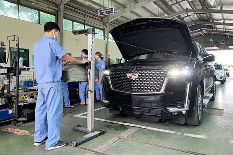 Từ 20/1, ô tô kiểm định lại trong ngày không còn được miễn phí