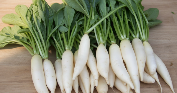 Lá củ cải trắng có tác dụng gì? Khám phá nguồn dinh dưỡng bị bỏ quên