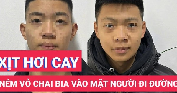 Kinh hãi cảnh 2 thiếu niên rượt đuổi, ném vỏ chai bia vào người đi đường để cướp xe máy