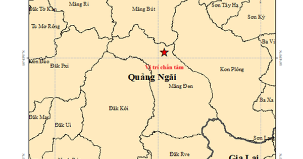 Ba ngày liên tiếp ghi nhận động đất ở Lạng Sơn, Đà Nẵng, Quảng Ngãi